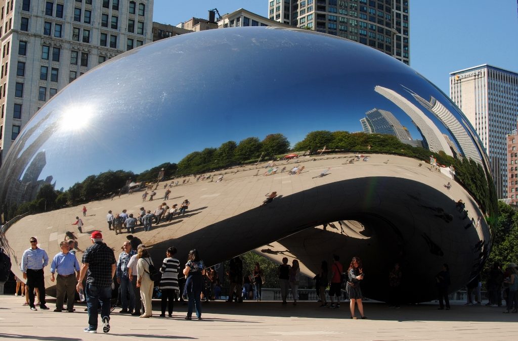 chicago bean millennium park illinois