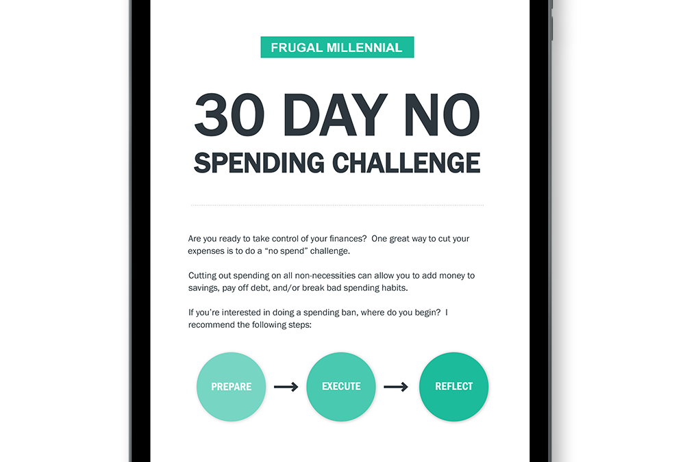 30 Day No Spend Challenge