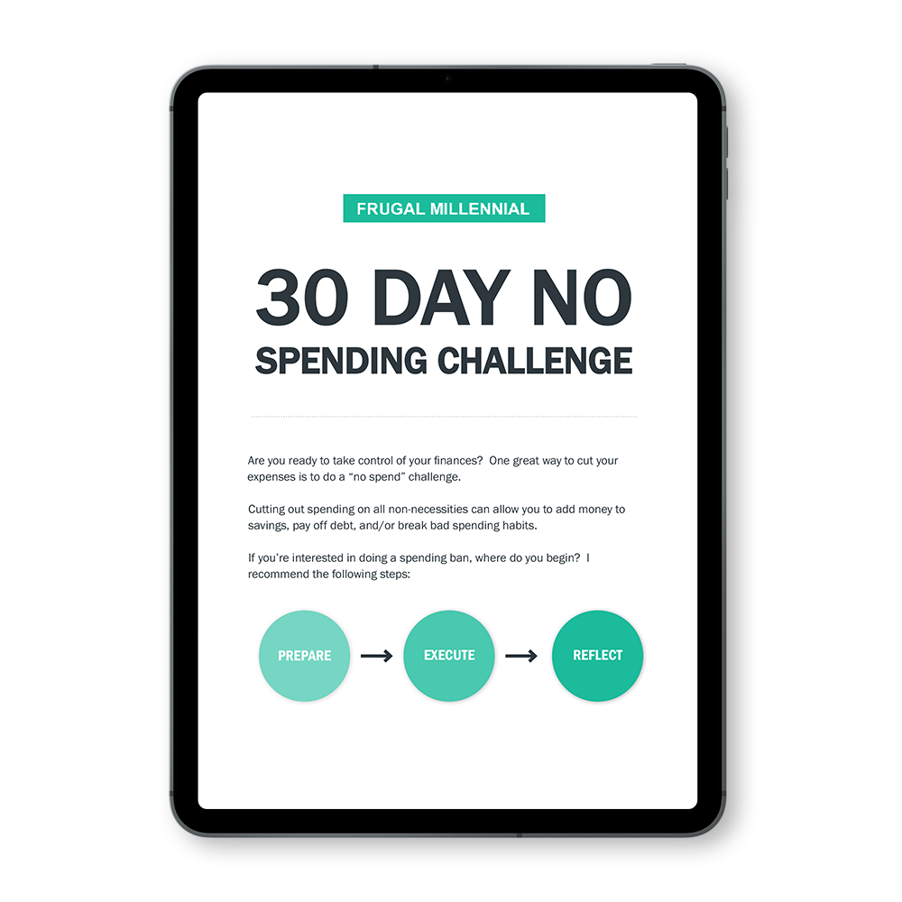 30 Day No Spend Challenge