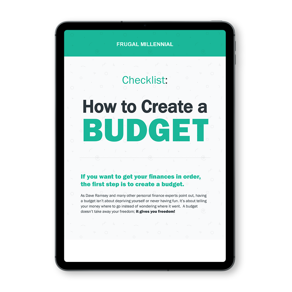 Checklist – How to Create a Budget